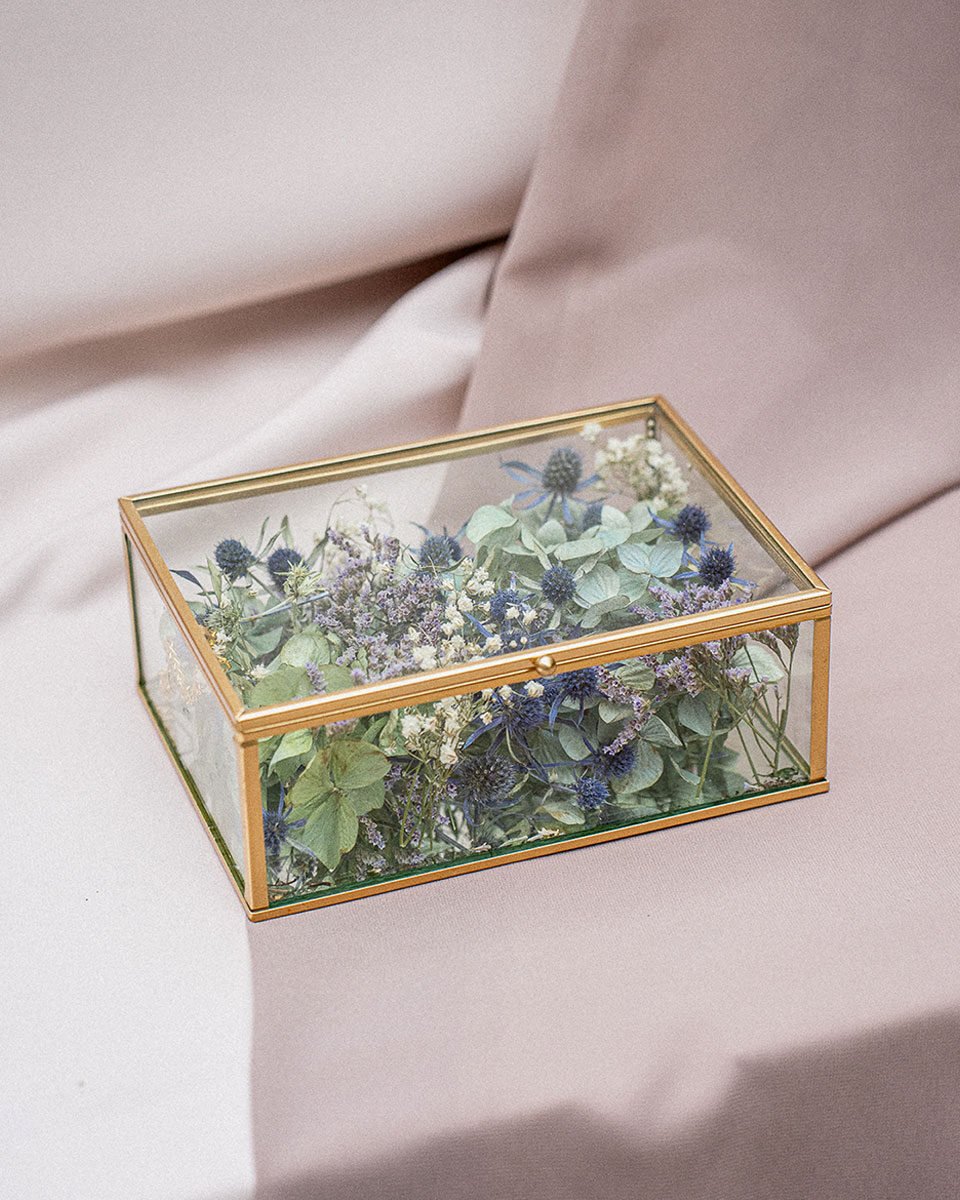 Caja floral del recuerdo